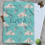 Personalised Dog Blankets - Don't Chase The Seagulls