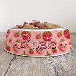 Personalised Dog Bowl - Berry Cute