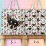 Personalised Pet Face Tote Bag - La Pawfumerie