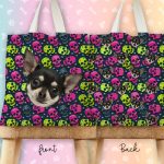 Personalised Pet Face Tote Bag - Rockstar Vibes