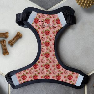 Personalised Dog Harness - Berry Cute