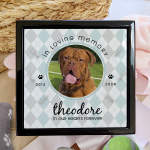 Personalised Pet Keepsake Memorial Boxes - Mini Pooch