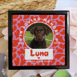 Personalised Pet Keepsake Memorial Boxes - I Heart You