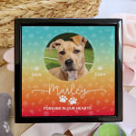 Personalised Pet Keepsake Memorial Boxes - Just Ombre Sunset