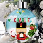 Personalised Pet Christmas Tree Bauble Decorations - Tin Soldier