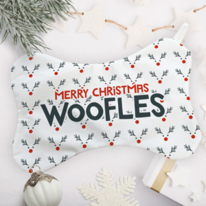 Personalised Pet Christmas Stocking - Your Deer Face